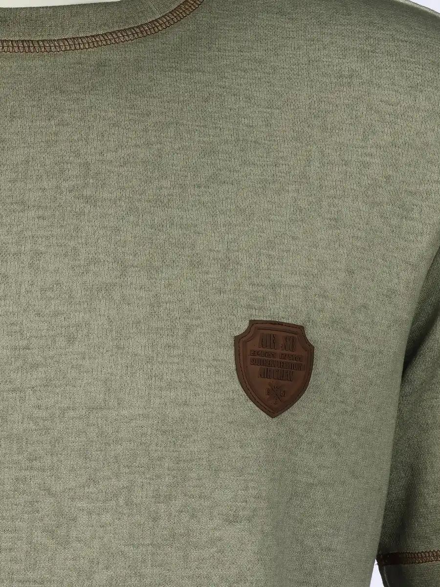 Bild 3 von Herren Shirt im Used Look Oliv