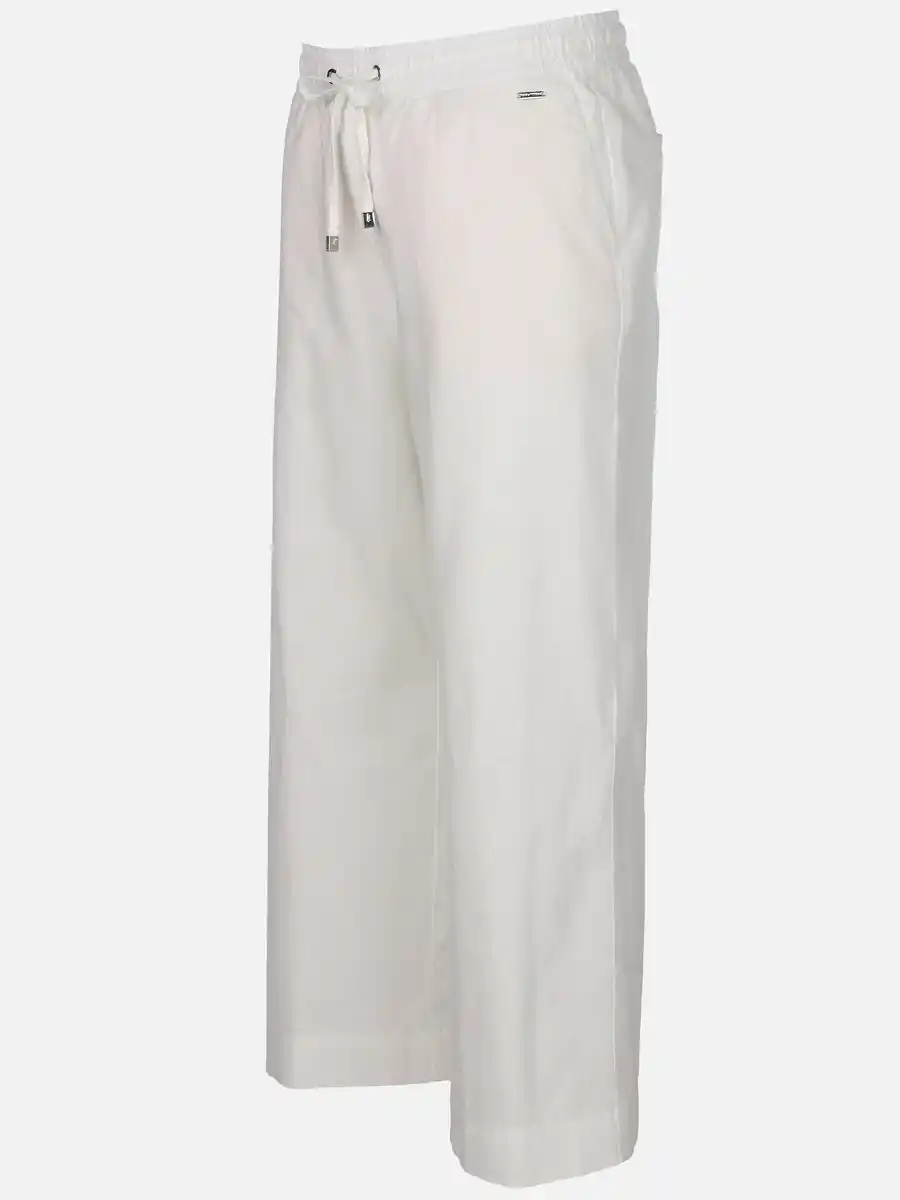 Bild 3 von Damen Leinen Culotte Weiß