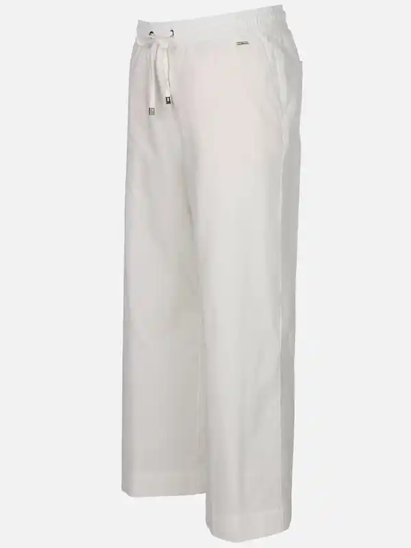 Bild 3 von Damen Leinen Culotte Weiß