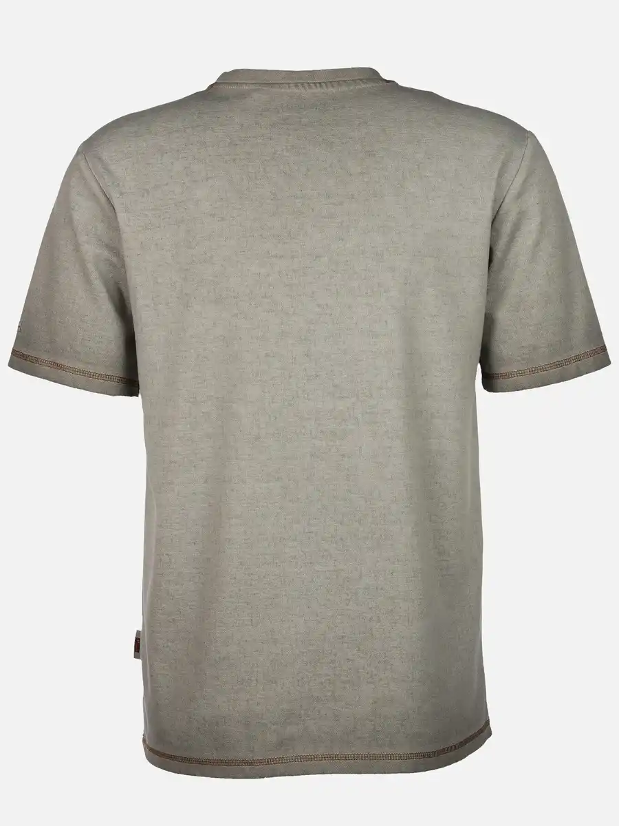Bild 2 von Herren T-Shirt mit großem Frontprint Grau