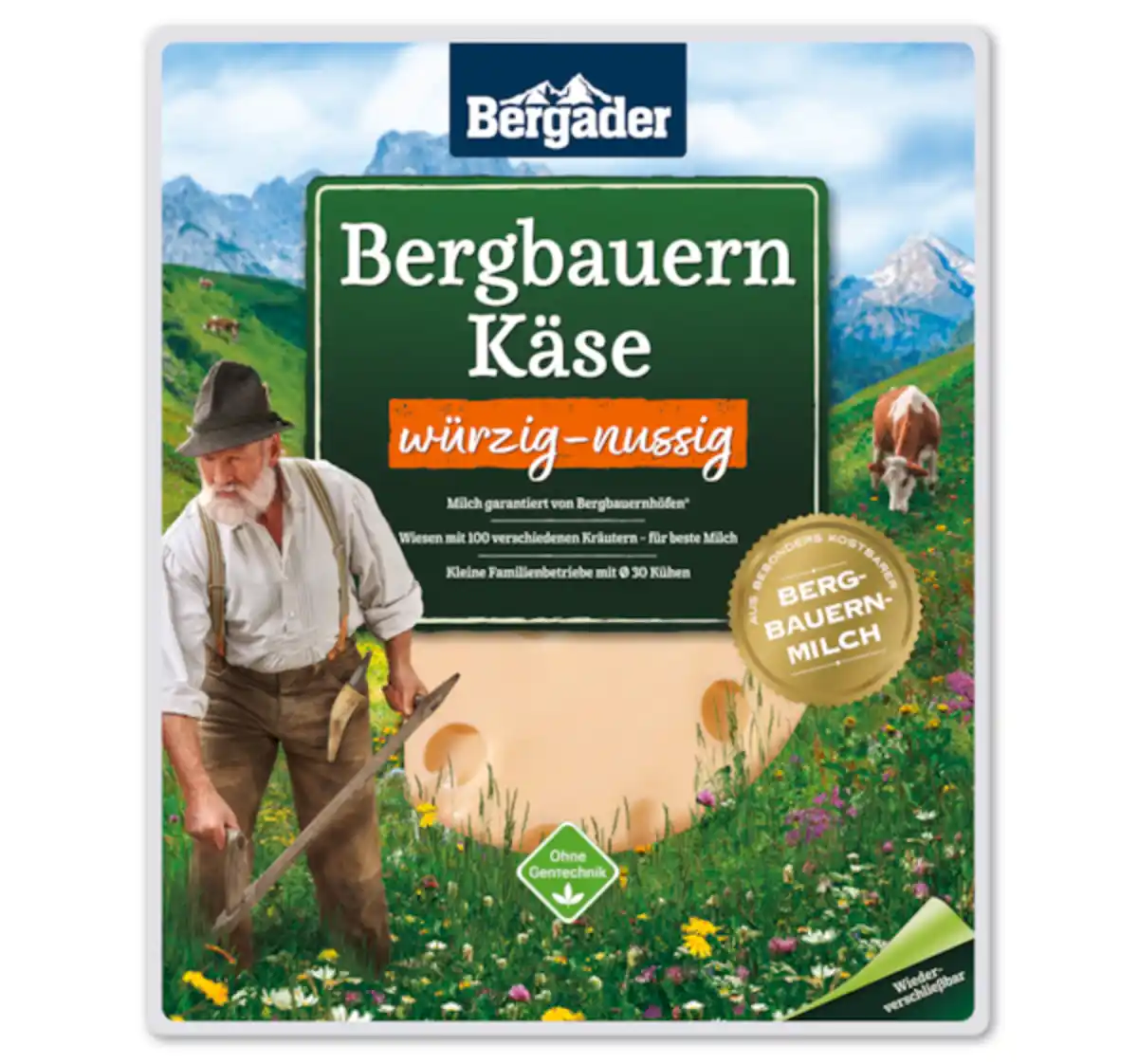 Bild 1 von BERGBAUERN Käsescheiben