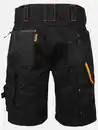 Bild 2 von Herren Arbeitsshorts mit Neondetails Schwarz