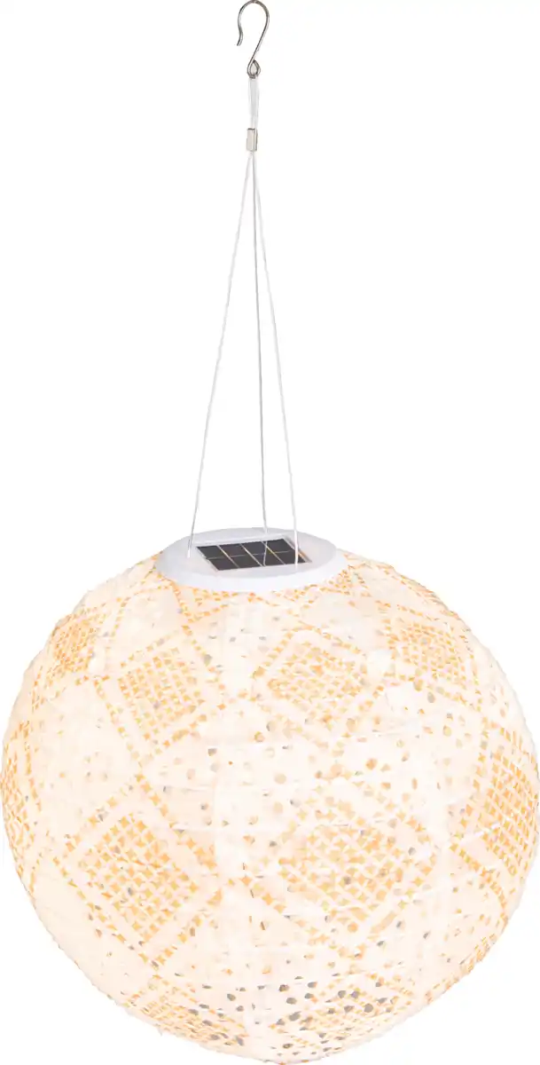 Bild 2 von DEKOWELT Solar-Lampion 25 cm - Cut-out + Muster