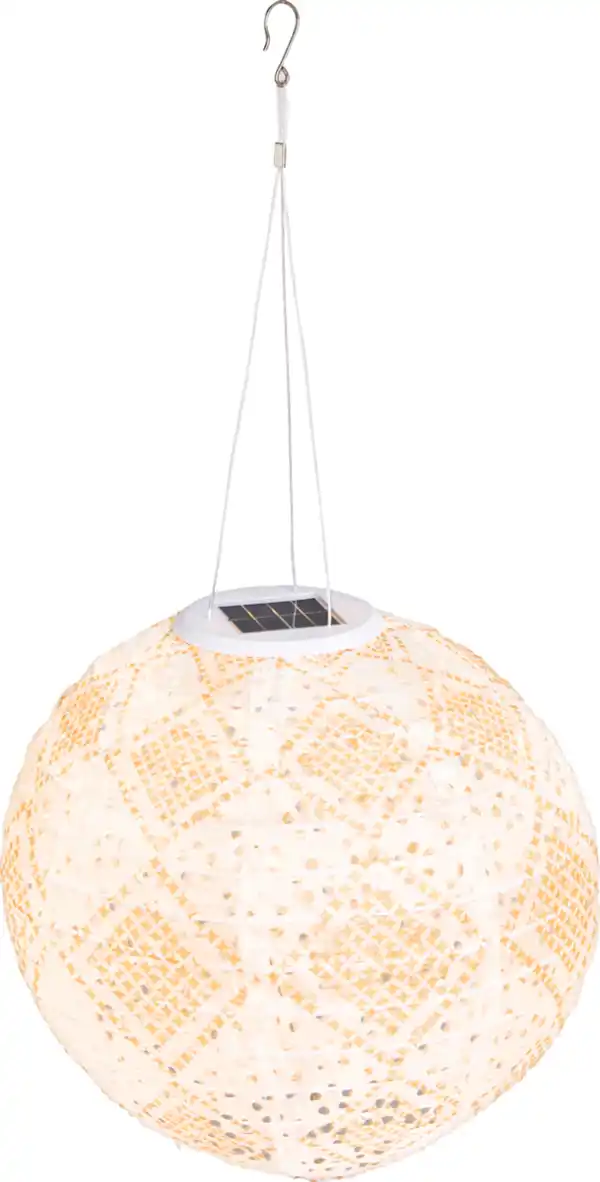 Bild 2 von DEKOWELT Solar-Lampion 25 cm - Cut-out + Muster