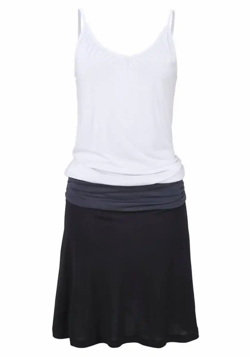 Bild 1 von Beachtime Strandkleid aus Viskosejersey mit verstellbaren Trägern, kurzes Sommerkleid