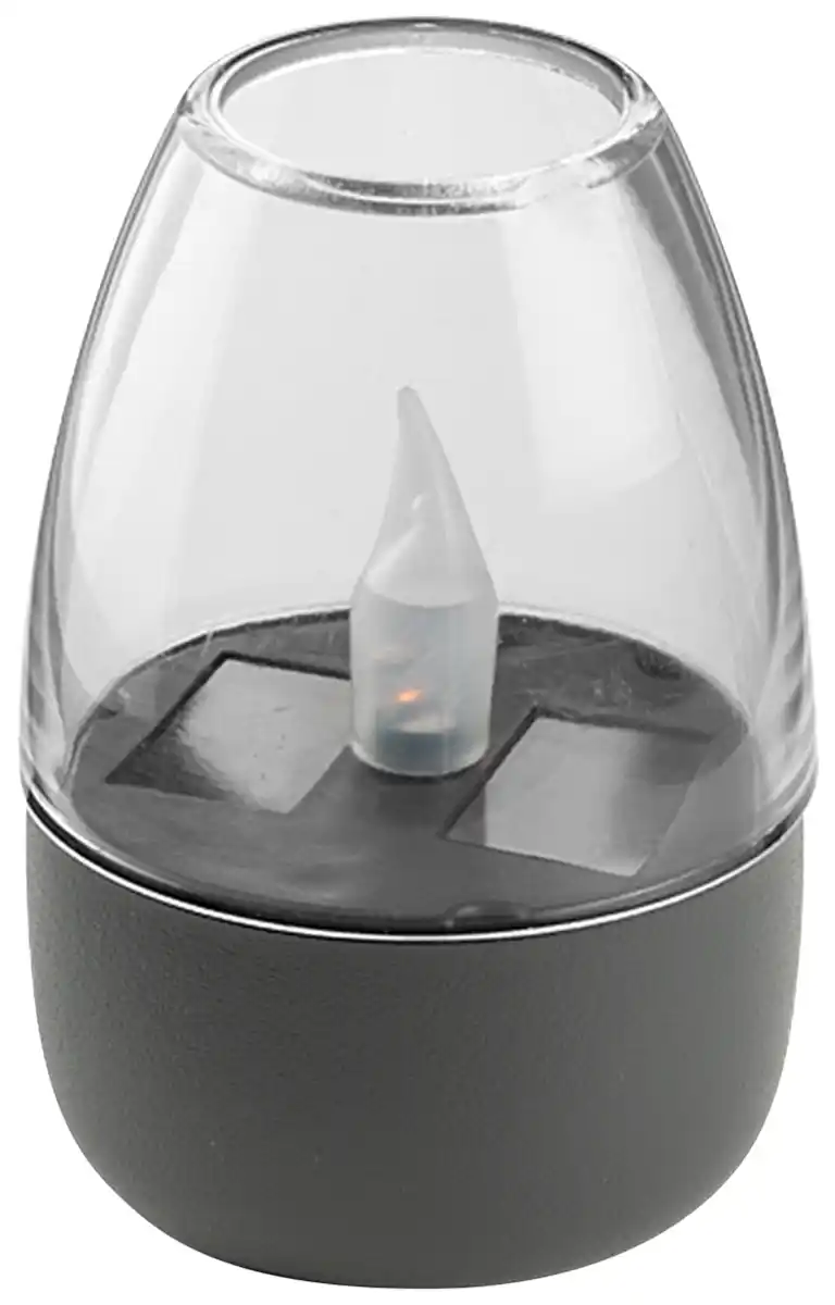 Bild 2 von DEKOWELT Solar-Windlichter 2er-Set nthrazit