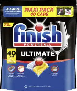 Finish Powerball Ultimate Caps Citrus Maxipack