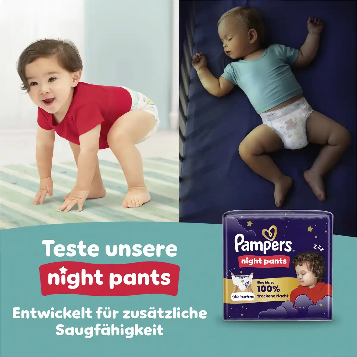 Bild 1 von Pampers Baby Dry Pants Gr. 6 Extra Large (13-19 kg) Big Eco Pack