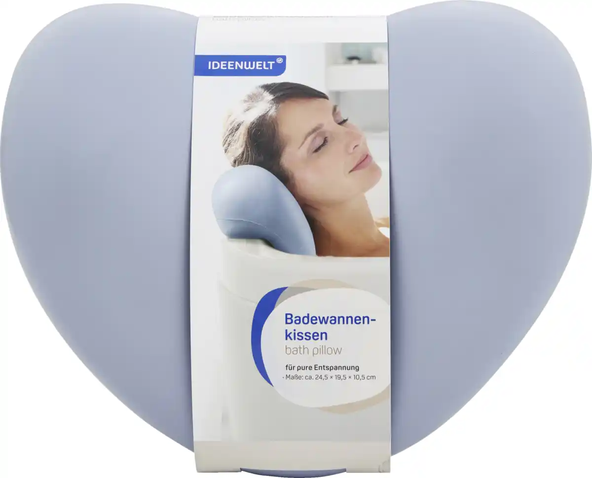 Bild 1 von IDEENWELT Badewannenkissen blau