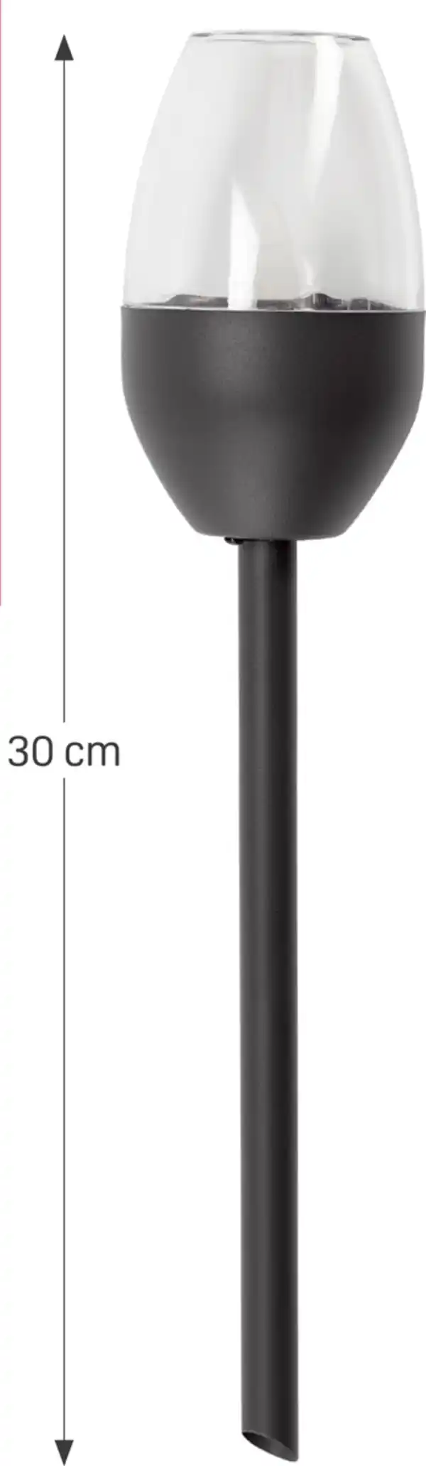 Bild 3 von DEKOWELT Solar-Gartenleuchten 3er-Set anthrazit