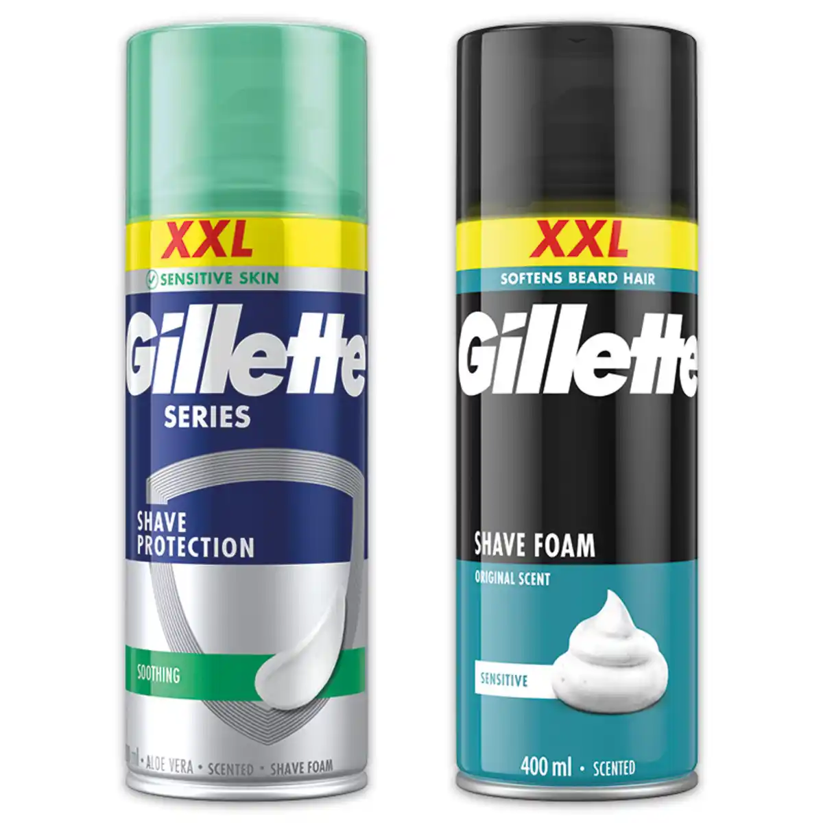 Bild 1 von Gillette Rasierschaum Series Sensitiv XXL