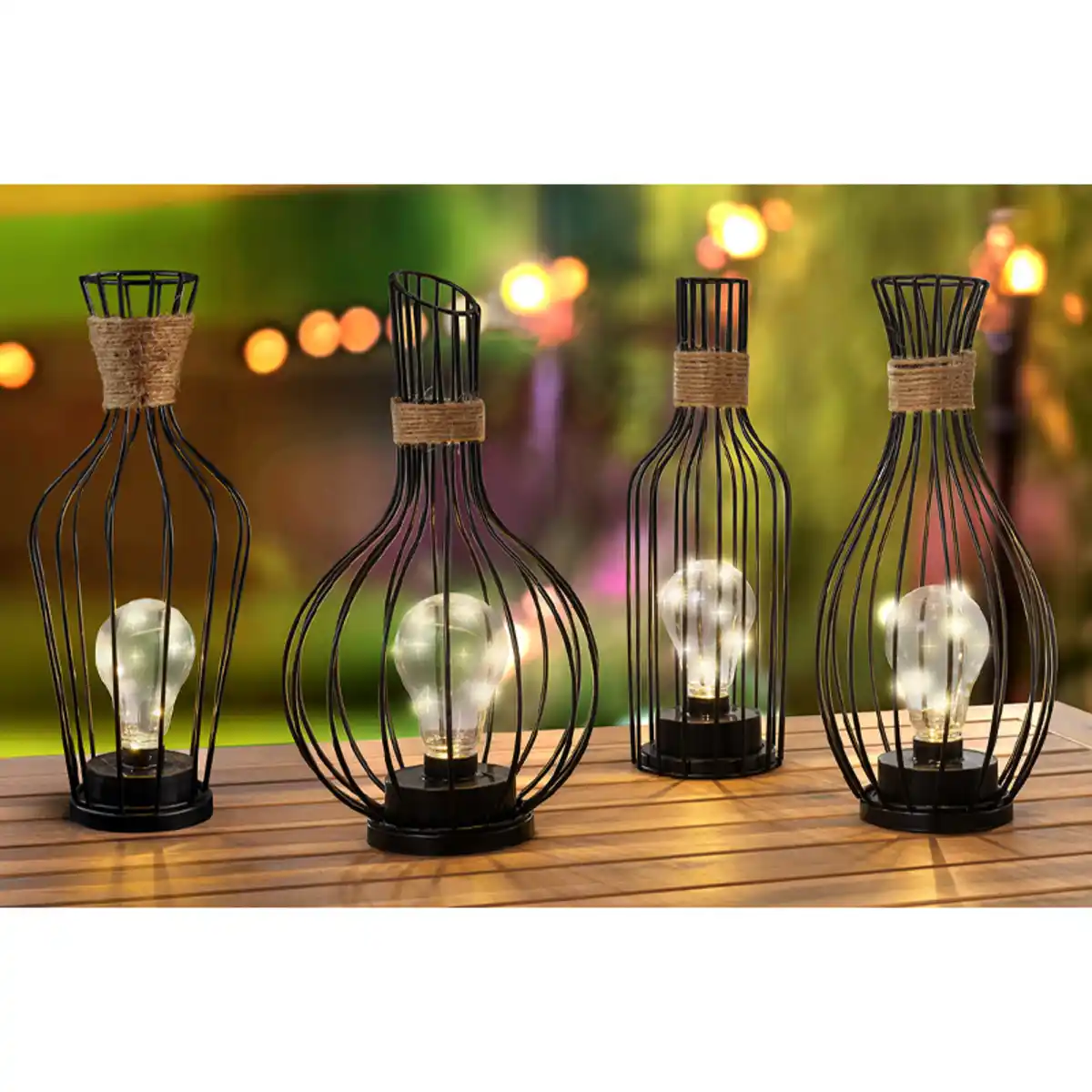 Bild 1 von MW Handel LED-Solar-Drahtleuchte