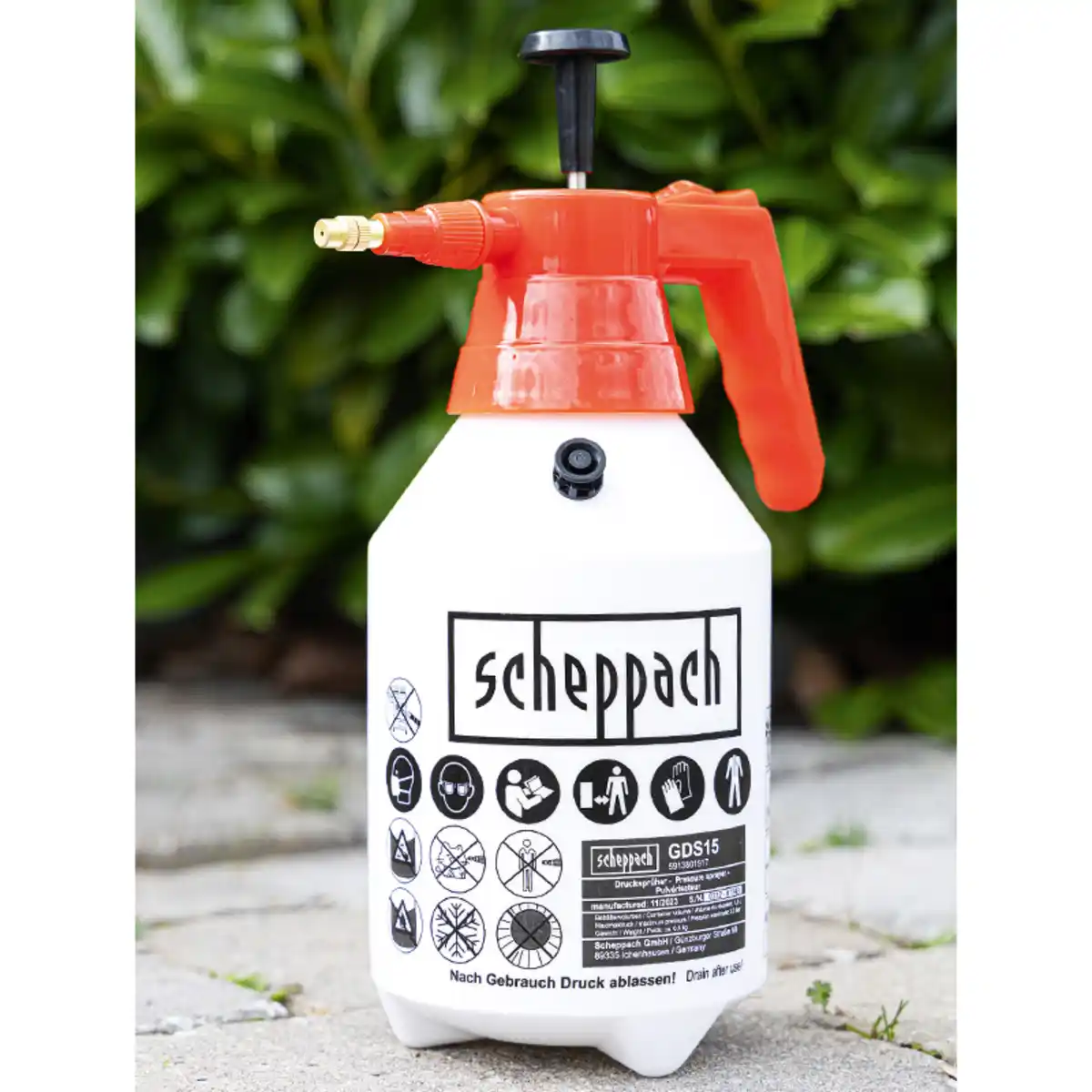Bild 1 von Scheppach Germany Drucksprühgerät