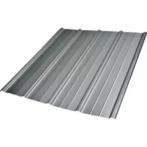 DS Stålprofil Stahltrapezblech für Bedachung »25-275R«, BxL: 1140 x 780 mm, Stärke: 0,5 mm, verzinkter Stahl, silberfarben