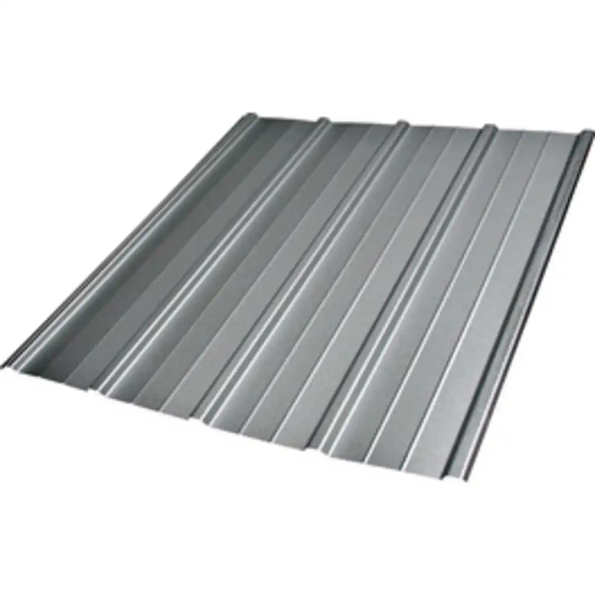 Bild 1 von DS Stålprofil Stahltrapezblech für Bedachung »25-275R«, BxL: 1140 x 780 mm, Stärke: 0,5 mm, verzinkter Stahl, silberfarben