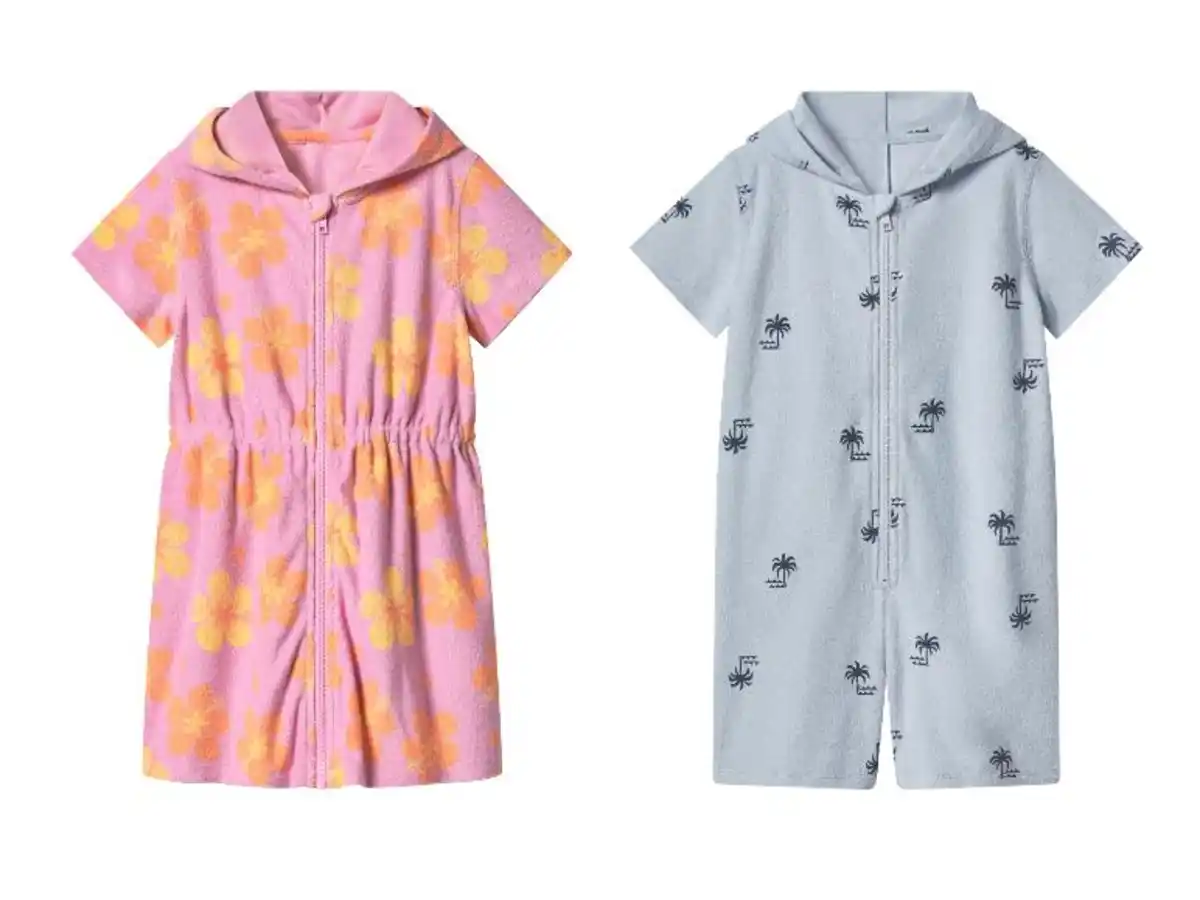 Bild 1 von lupilu® Kleinkinder Frotteekleid / Frotteejumpsuit