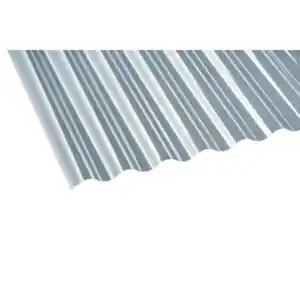 GUTTA Wellplatte »Sinus 76/18«, LxBxS: 1200 x 800 x 0,65 mm, PVC, klar