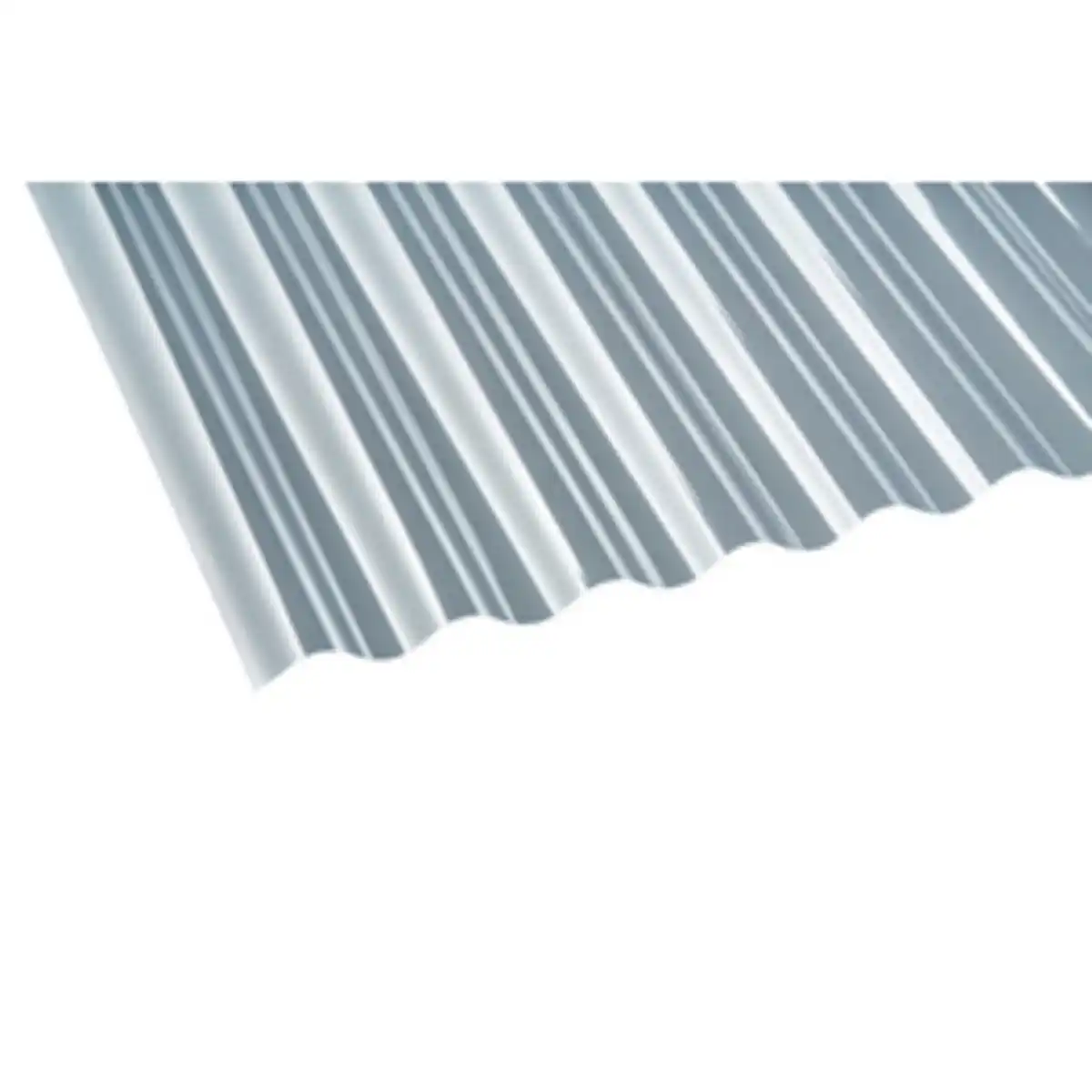Bild 1 von GUTTA Wellplatte »Sinus 76/18«, LxBxS: 1200 x 800 x 0,65 mm, PVC, klar
