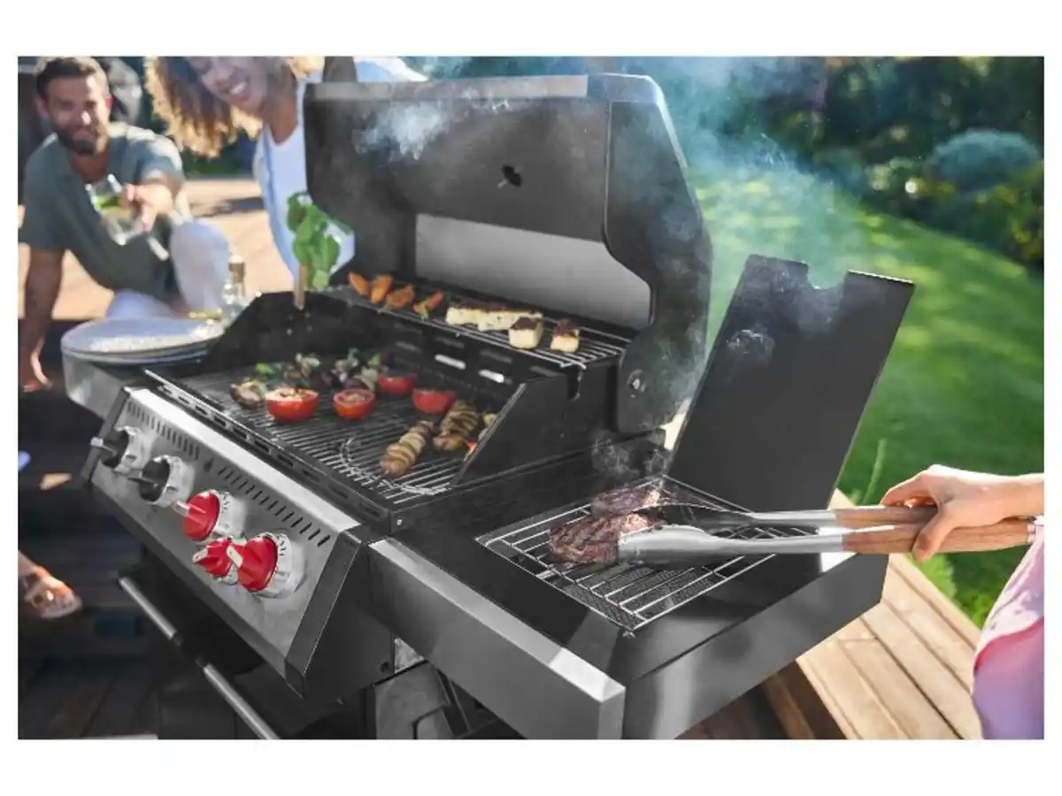 Bild 2 von GRILLMEISTER Gasgrill 4+1 Keramikbrenner