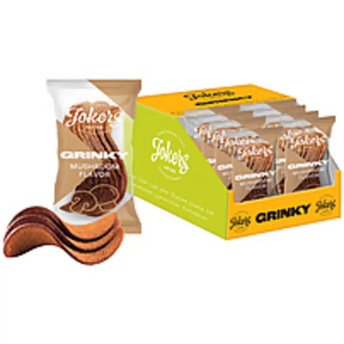 Bild 1 von "GRINKY" Snack aus Roggenmischbrot, mit Pilzgeschmack.