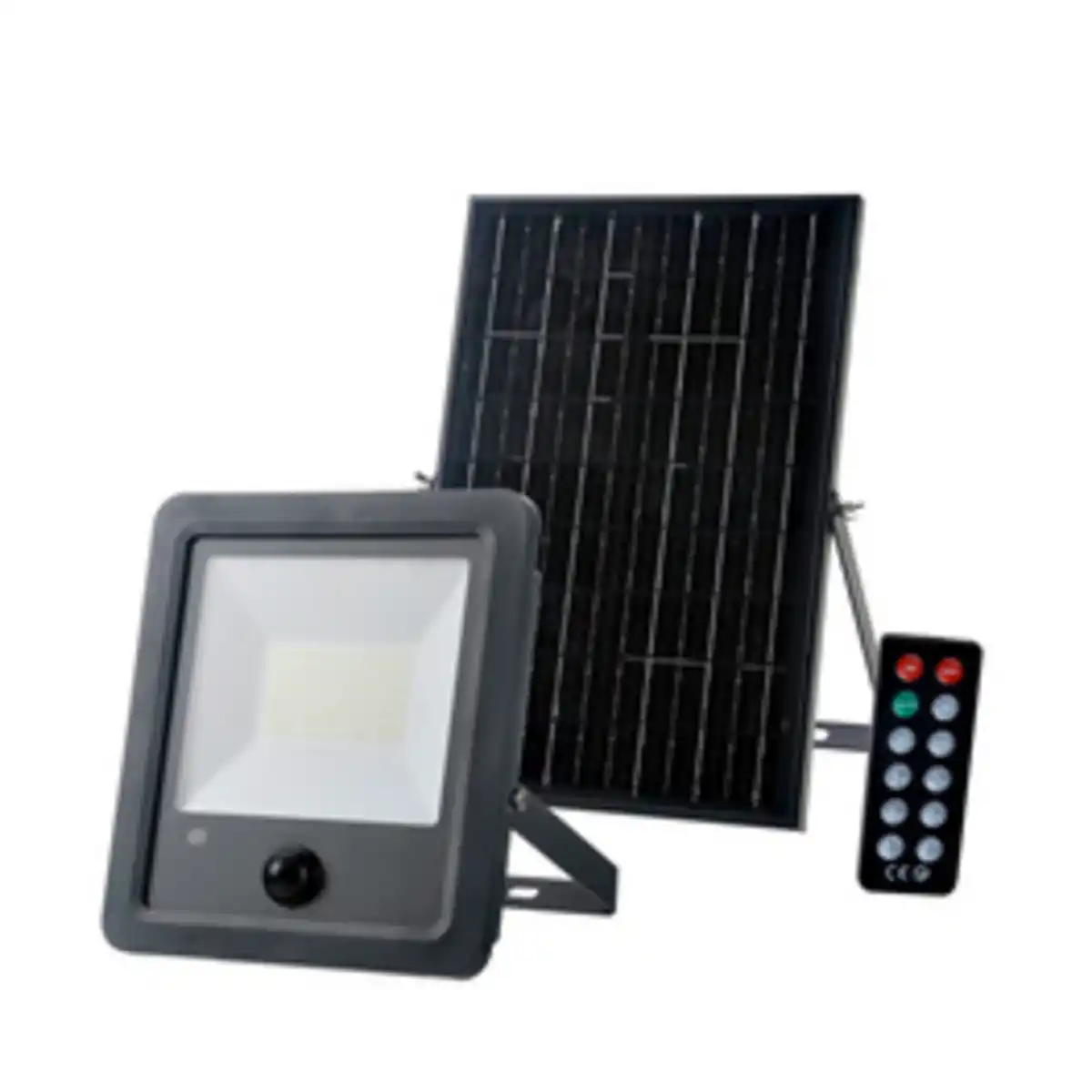 Bild 1 von CASAYA LED-Strahler »Eckhard«, mit Solarpanel 12W, schwarz