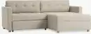 Bild 1 von Schlafsofa Chaiselongue TEGLHUSE Stoff beige