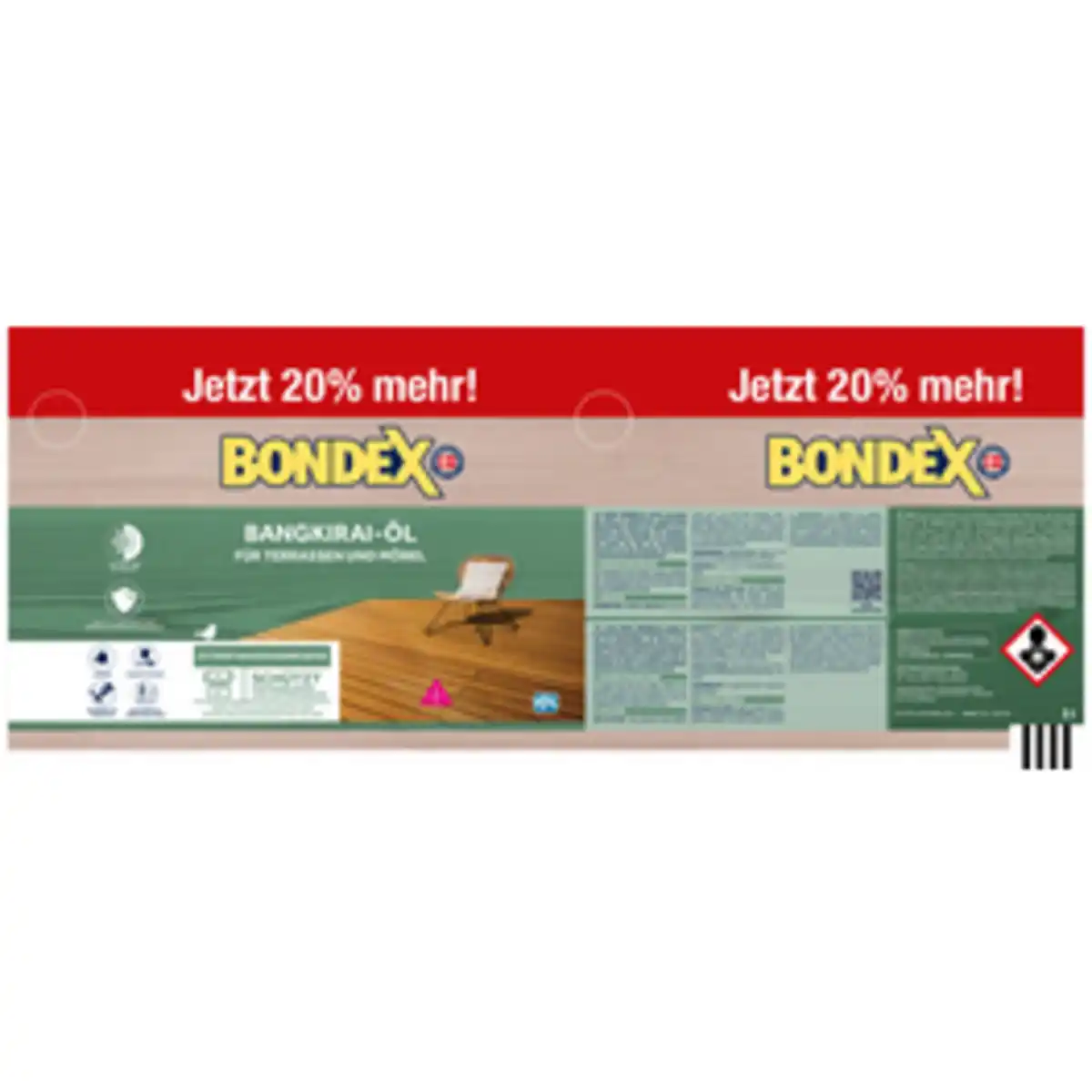 Bild 3 von BONDEX Holzöl, 3 l, braun