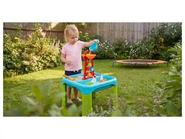 Bild 2 von lupilu® Sand- und Wasserspieltisch, 9-teilig