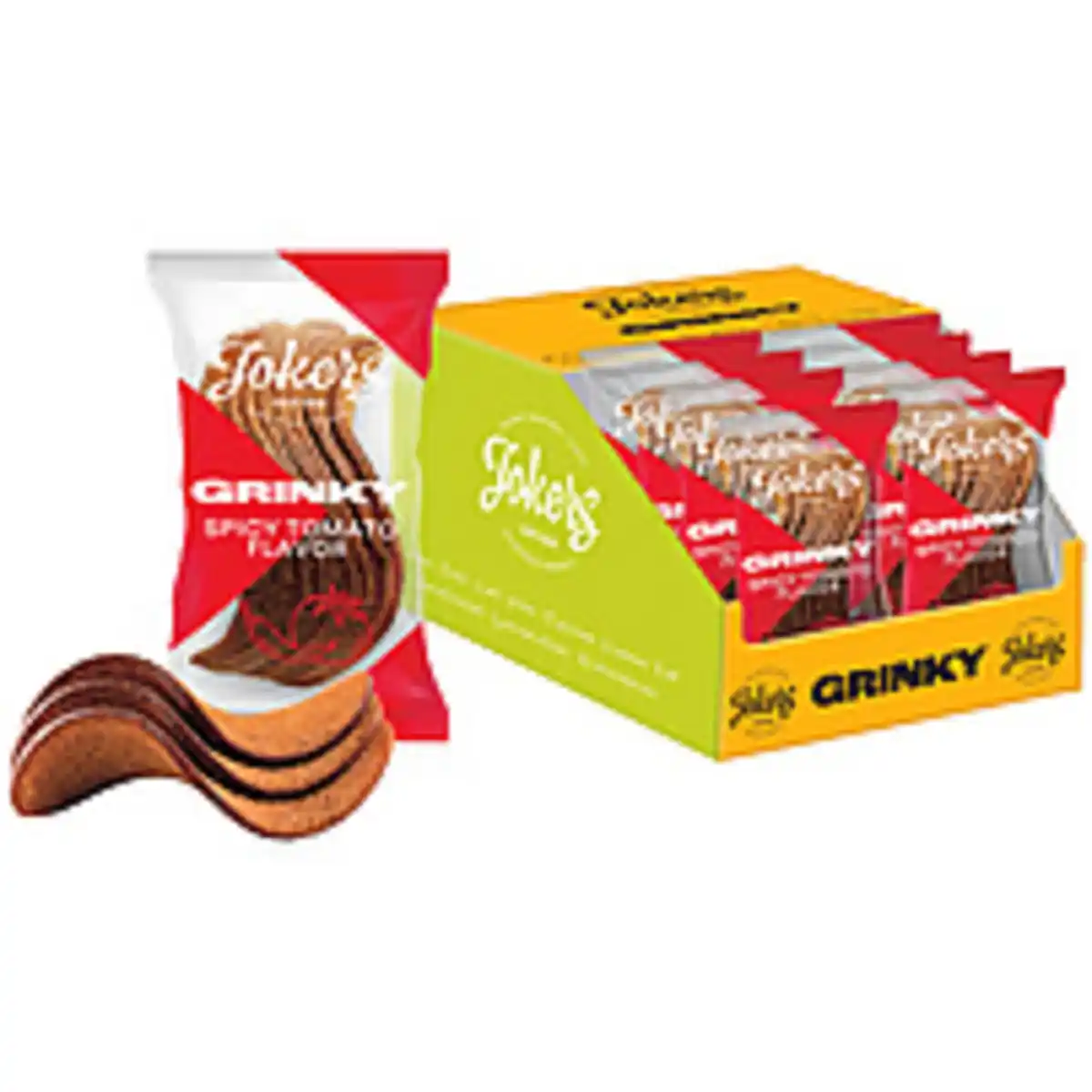 Bild 1 von "GRINKY" Snack aus Roggenmischbrot, mit Tomatengeschmack