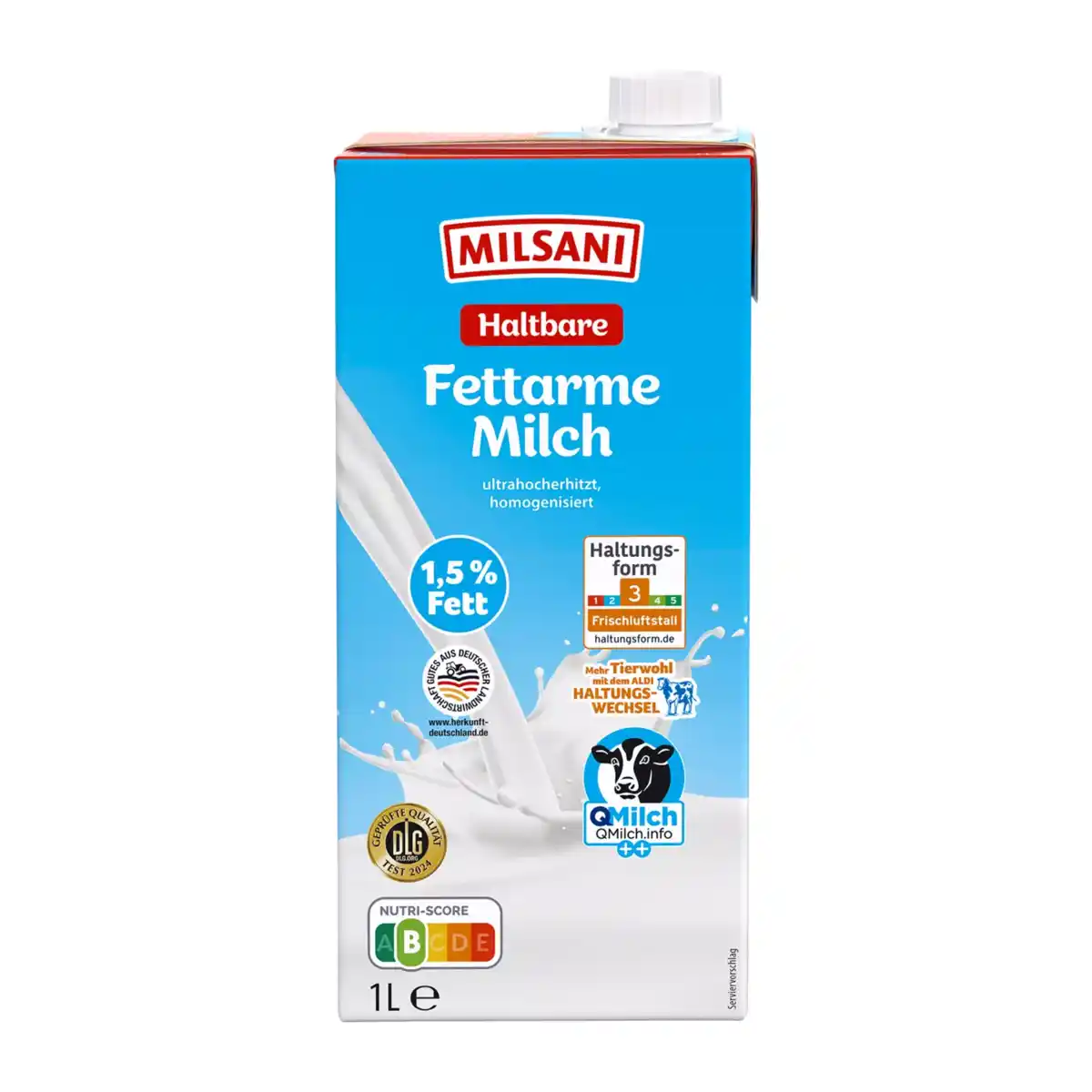 Bild 2 von MILSANI Haltbare fettarme Milch