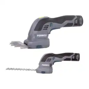 FERREX 12-V-Akku-Gras-und-Heckenschere
