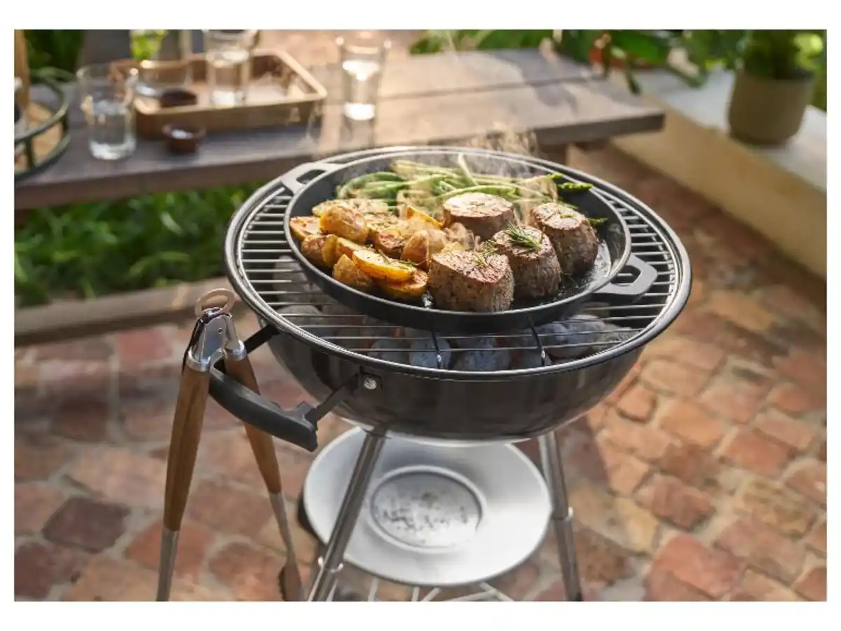 Bild 3 von GRILLMEISTER Gusseisen-Grillplatte / -Grillpfanne