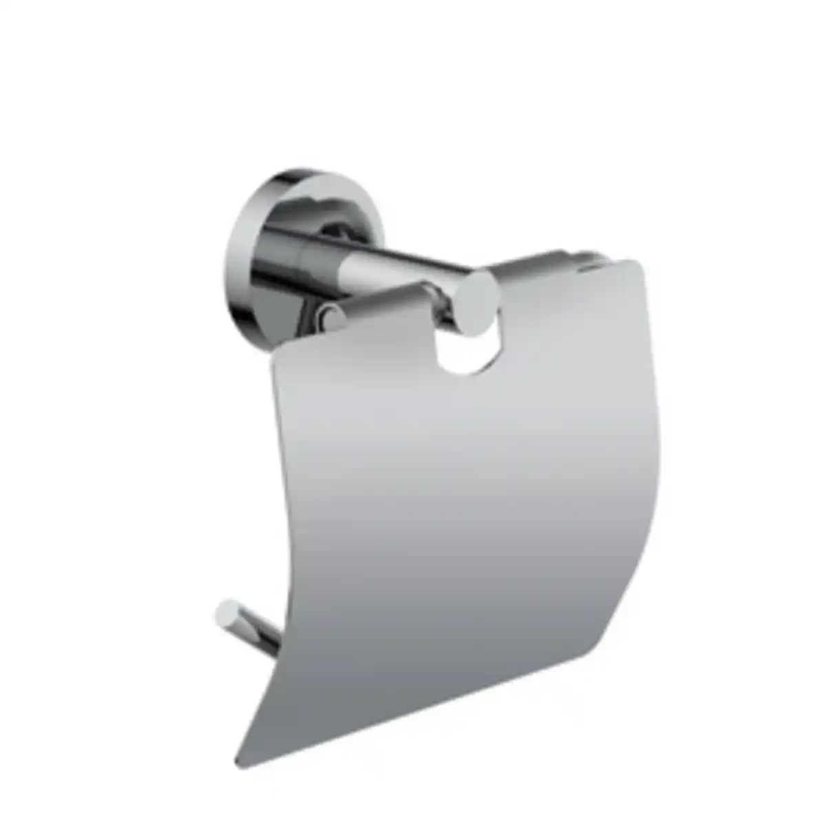 Bild 2 von WELLWATER Toilettenpapierhalter »MODENA«, BxL: 12 x 6 cm, chromfarben
