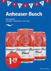 Anheuser-Busch Bud Lagerbier