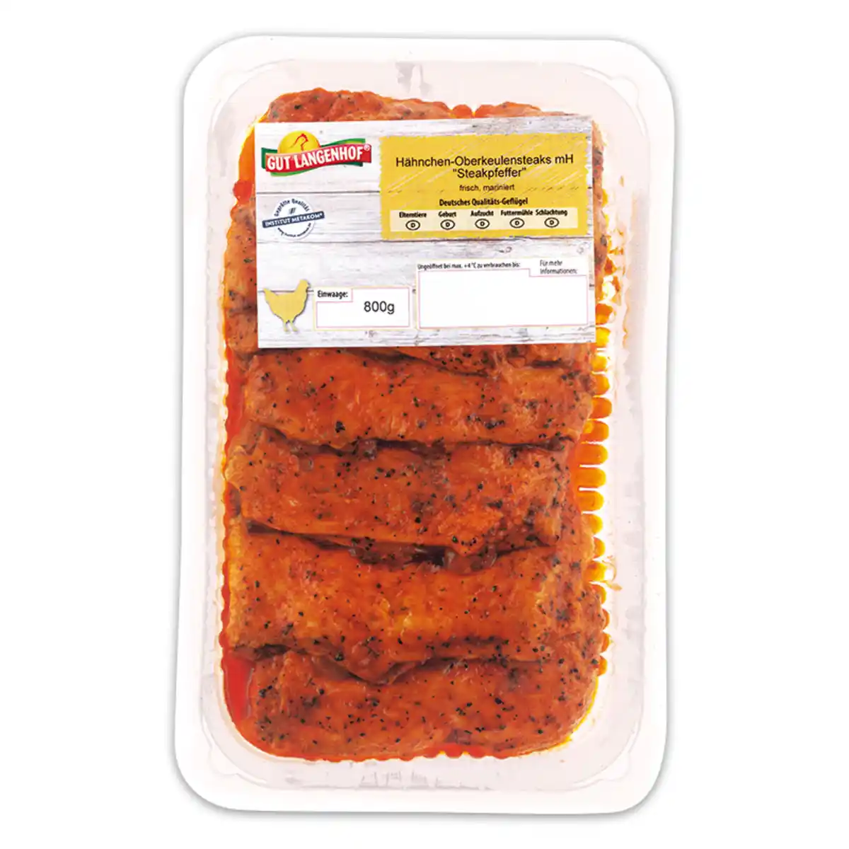 Bild 1 von Gut Langenhof Hähnchen Oberkeulen-Steaks