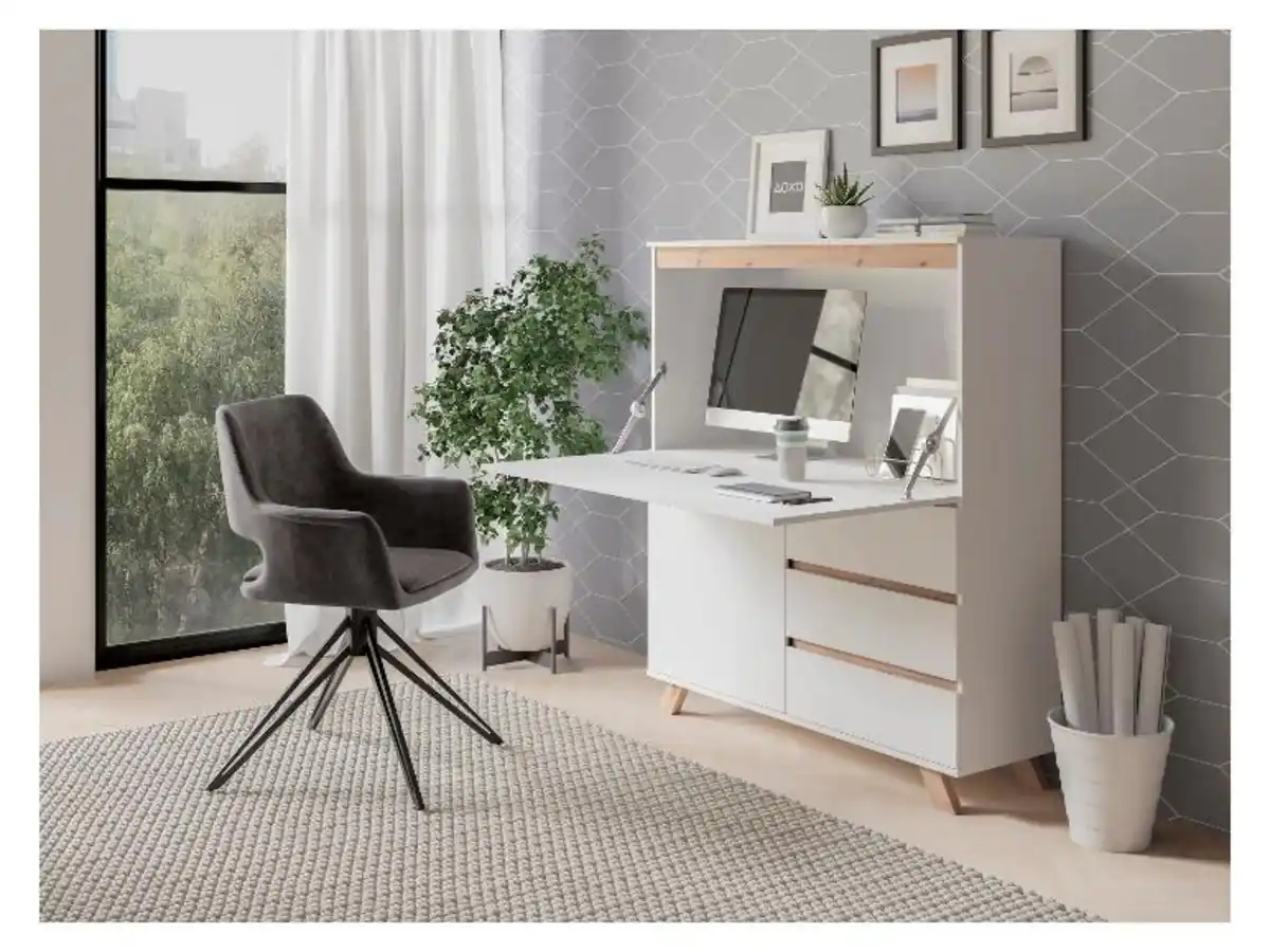 Bild 2 von byLIVING Kommode mit integriertem Schreibtisch Valentin