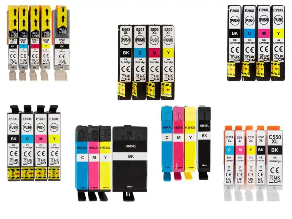 Bild 1 von crelando® Druckerpatronen für Canon, Epson oder HP
