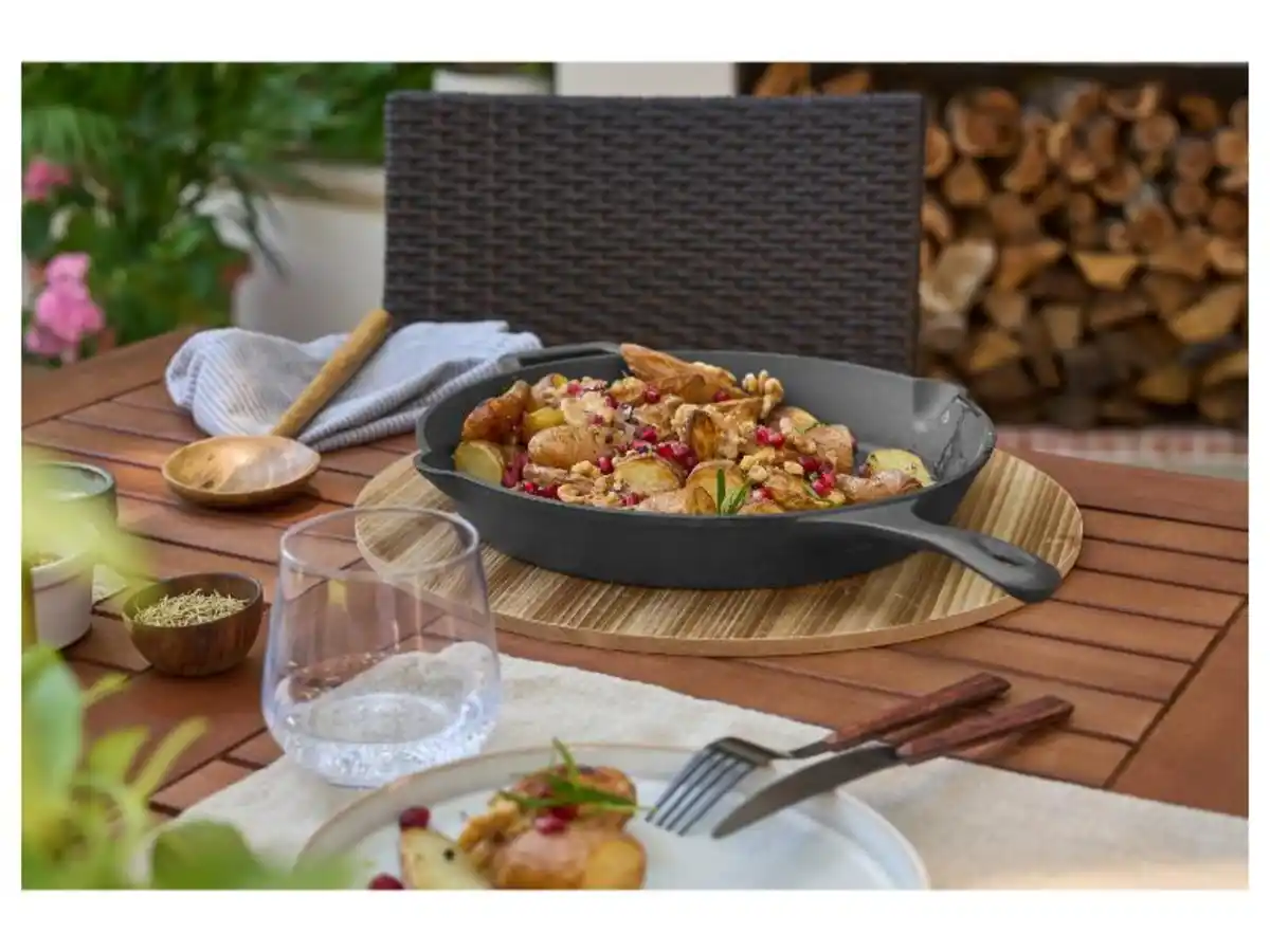 Bild 3 von GRILLMEISTER Gusseisen-Bratpfanne / Gusseisen-Grillpfanne