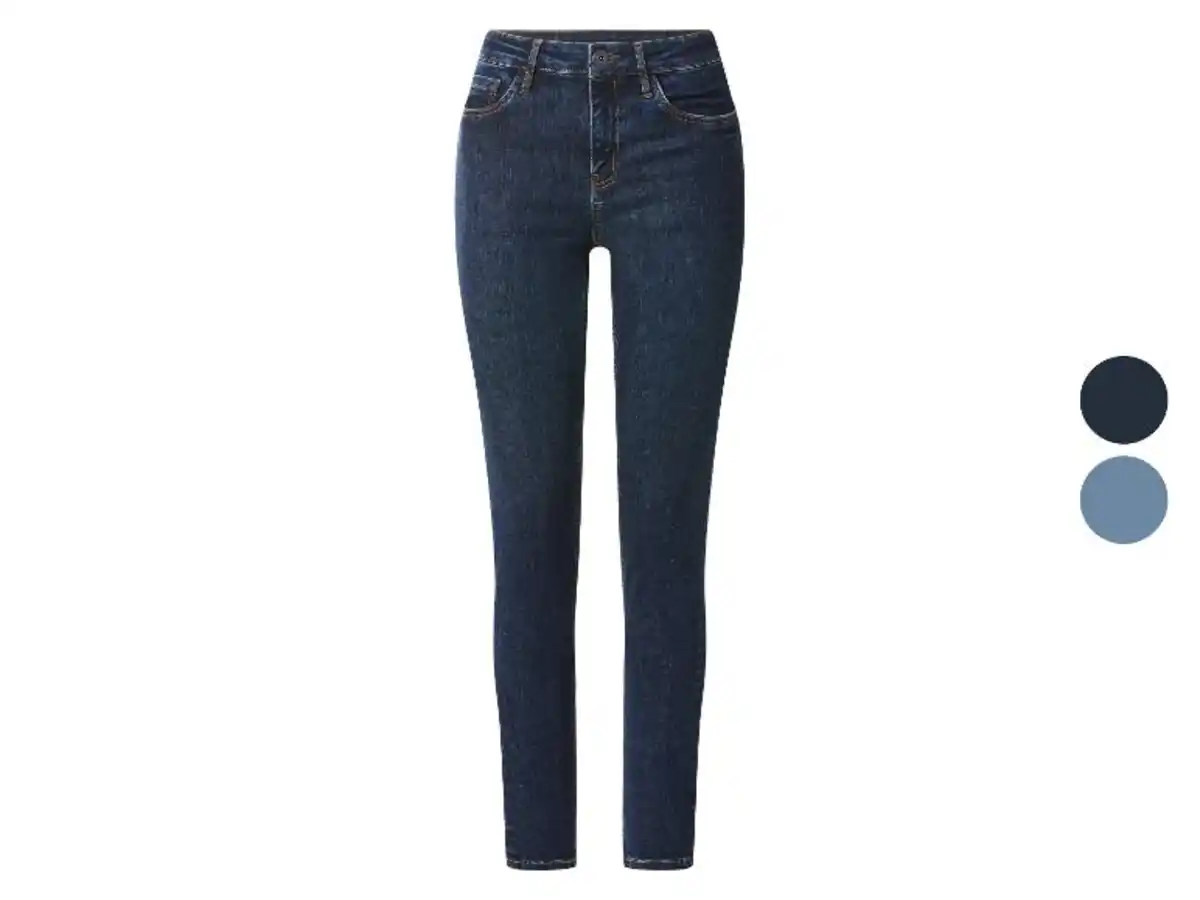 Bild 1 von esmara® Damen Push-up-Jeans, Skinny Fit, normale Leibhöhe