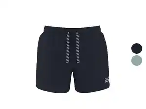 SANSIBAR Herren Seersucker-Badeshorts