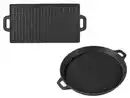 Bild 1 von GRILLMEISTER Gusseisen-Grillplatte / -Grillpfanne