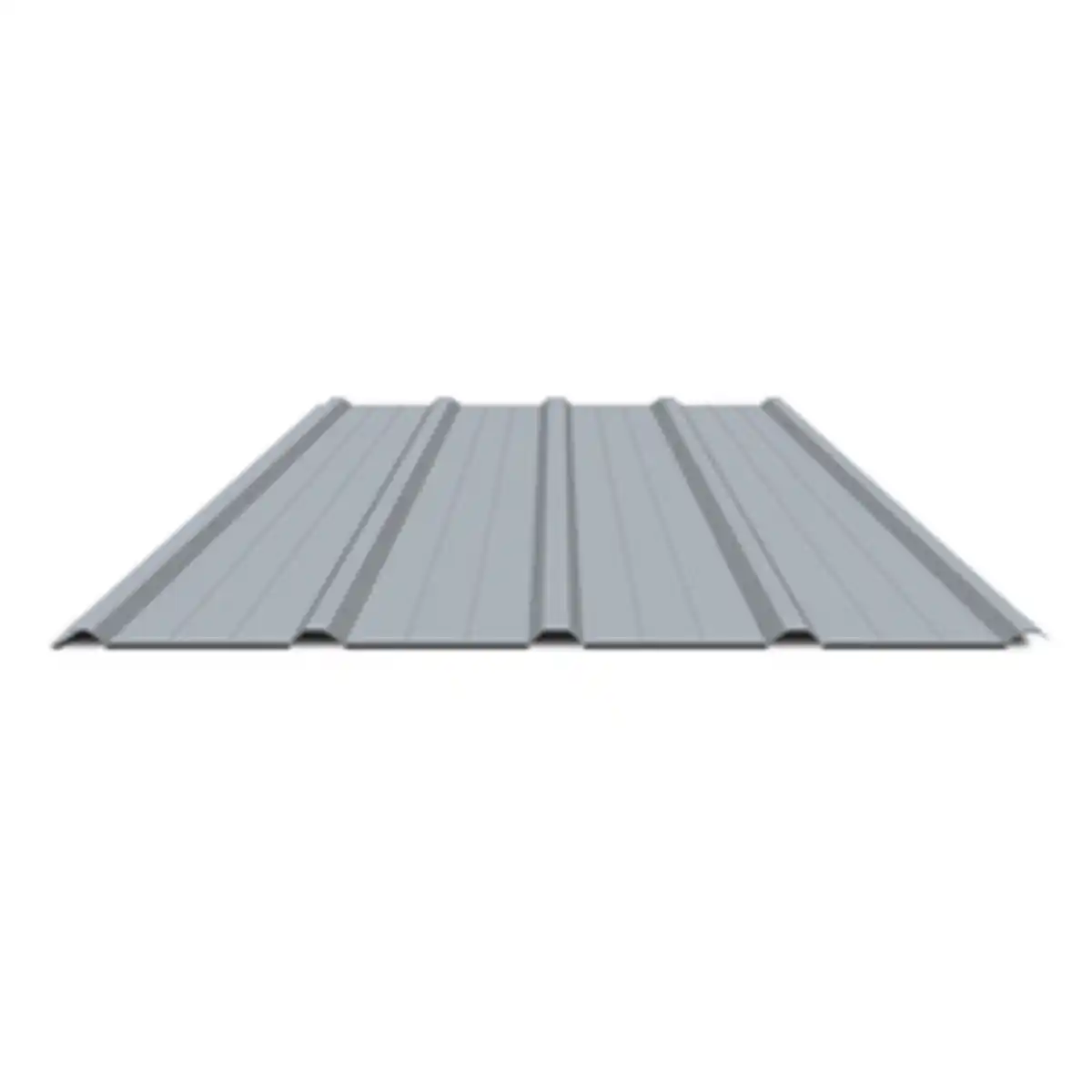 Bild 3 von DS Stålprofil Stahltrapezblech für Bedachung »25-275R«, BxL: 1140 x 780 mm, Stärke: 0,5 mm, verzinkter Stahl, silberfarben