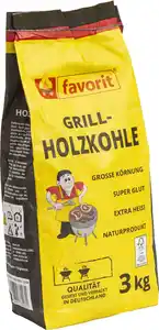 Favorit Holzkohle aus Buschholz 3 kg
