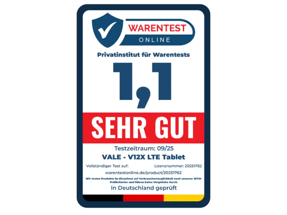 Bild 2 von VALE Tablet »V12X LTE«, 12,6"