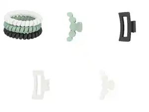 esmara® Damen Haargummis / Haarklammer