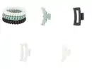 Bild 1 von esmara® Damen Haargummis / Haarklammer