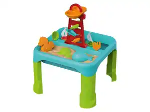 lupilu® Sand- und Wasserspieltisch, 9-teilig