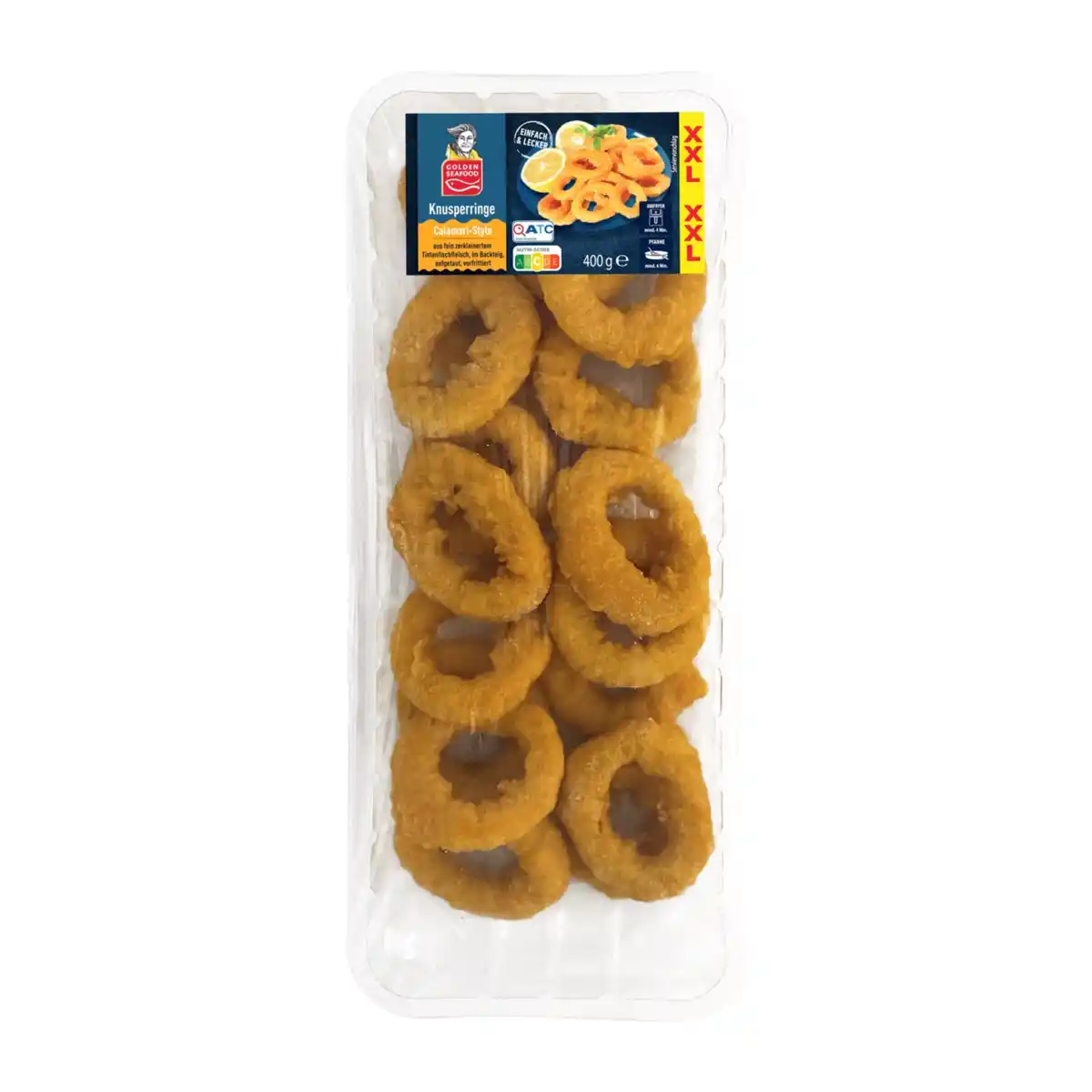 Bild 1 von GOLDEN SEAFOOD Knusperringe Calamari-Style XXL
