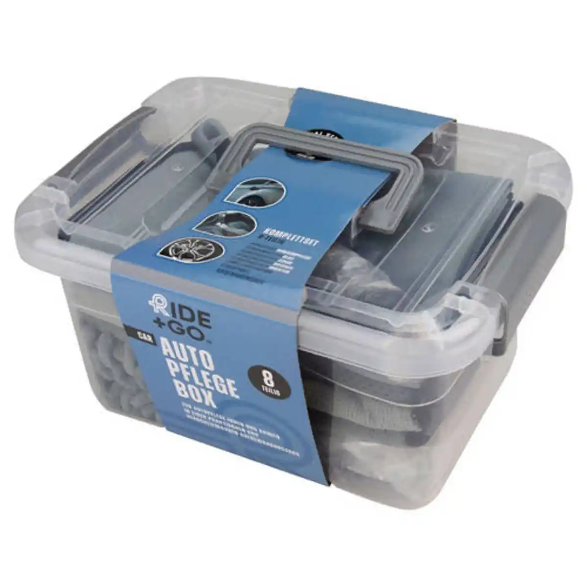 Bild 1 von RIDE+GO Auto Pflege Box, Grau