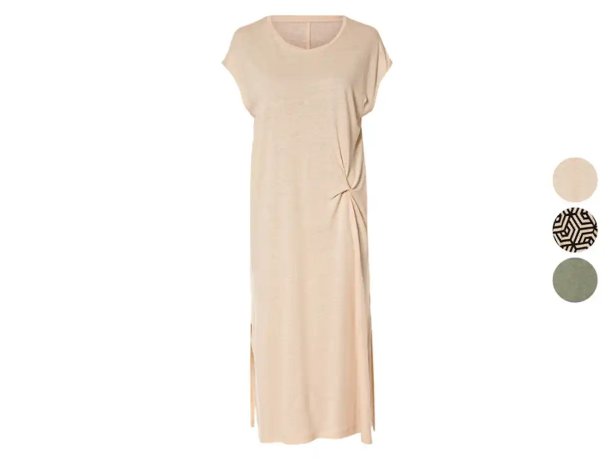 Bild 1 von esmara® Damen Leinenkleid in moderner Midilänge